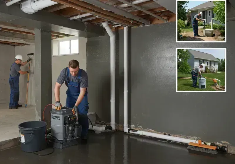 Basement Waterproofing and Flood Prevention process in Oxford, KS